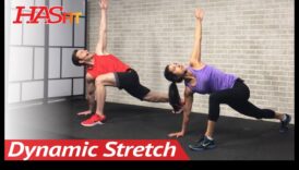 قم بتنشيط جسمك بالاشتراك مع متعة التمدد الديناميكية 5 متعة التمدد الديناميكي: قم بتنشيط جسمك بالحركة