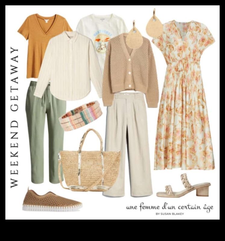 الهروب دون عناء: ملابس صيفية أنيقة لقضاء عطلات نهاية الأسبوع