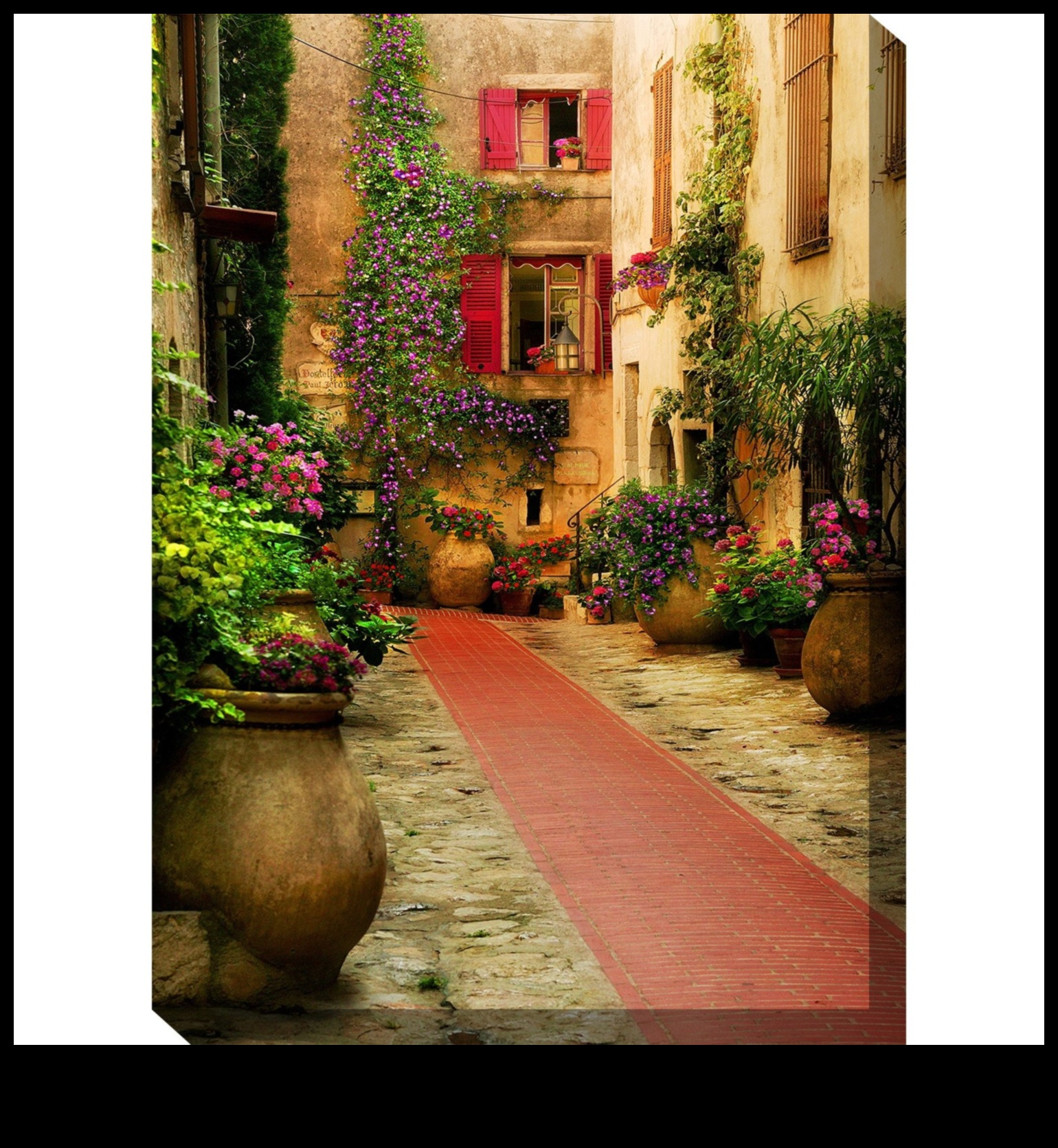 قماش الطبيعة: اغمر الحياة بديكور الحديقة المذهل