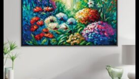 قماش الطبيعة: اغمر الحياة بديكور الحديقة المذهل