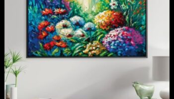 قماش الطبيعة: اغمر الحياة بديكور الحديقة المذهل