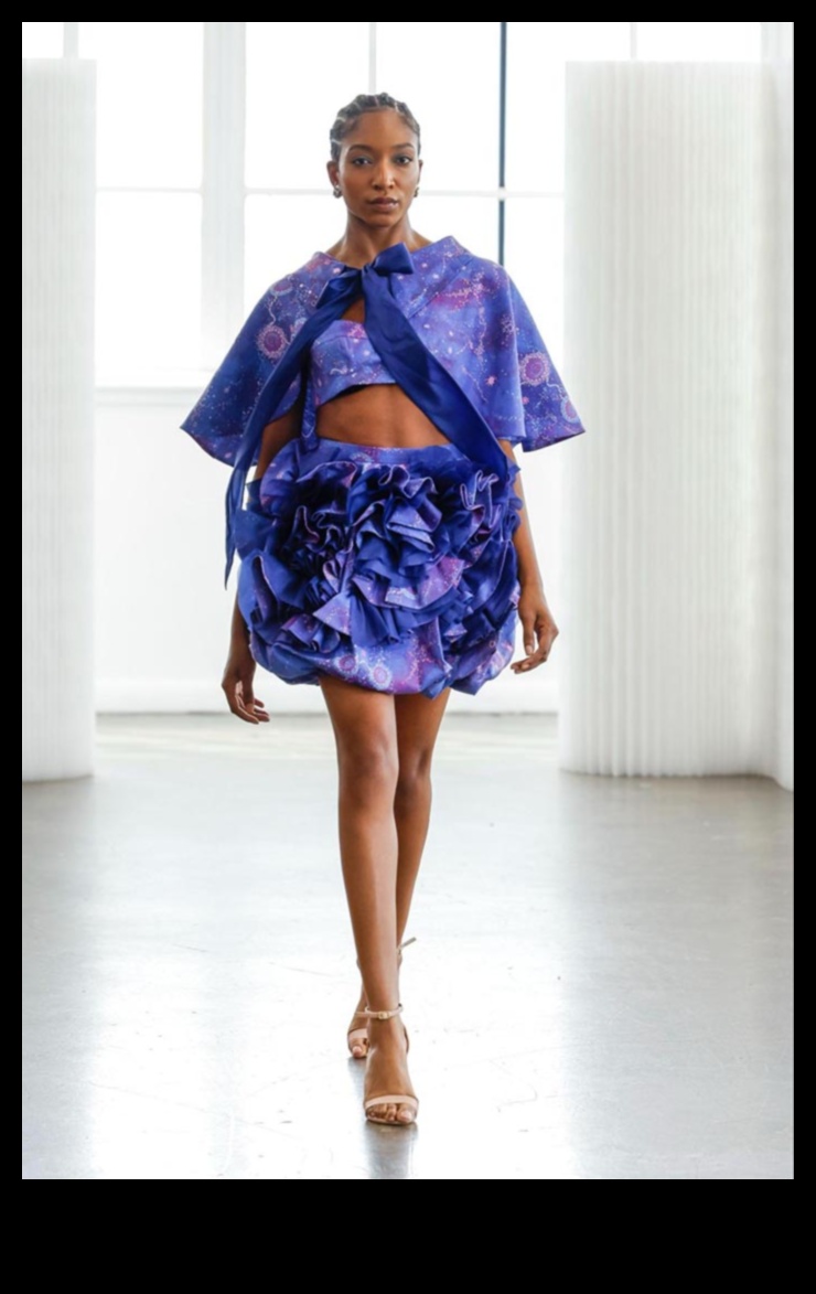 تألق المدرج: سيمفونية الألوان في تناغم الموضة 2 تألق المدرج: سيمفونية الألوان في تناغم الموضة