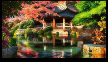 سمفونية الحديقة: غرس الصفاء من خلال الانسجام الفني