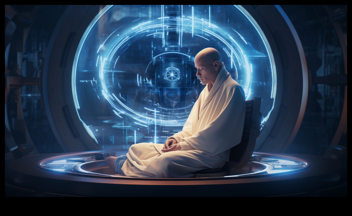 حضور الشفاء: فن التأمل في مسح الجسم