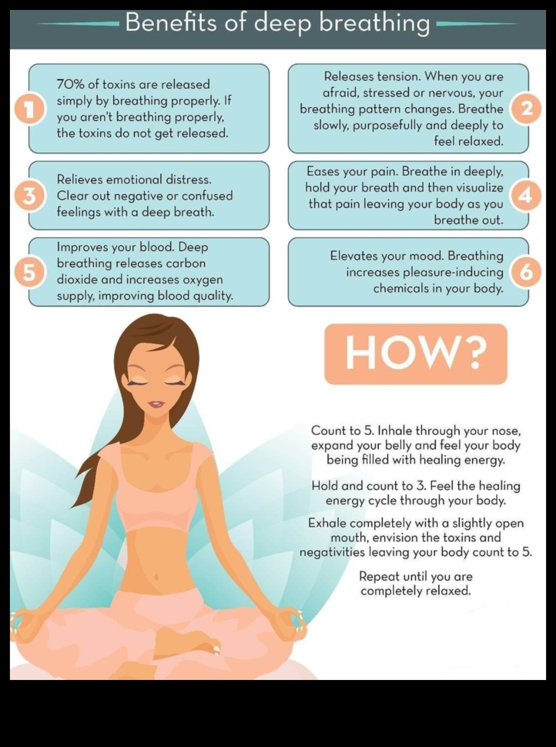 تنفس بعمق 5 تمارين التنفس الأساسية للاسترخاء 4 الاسترخاء في كل نفس: تمارين التنفس الأساسية