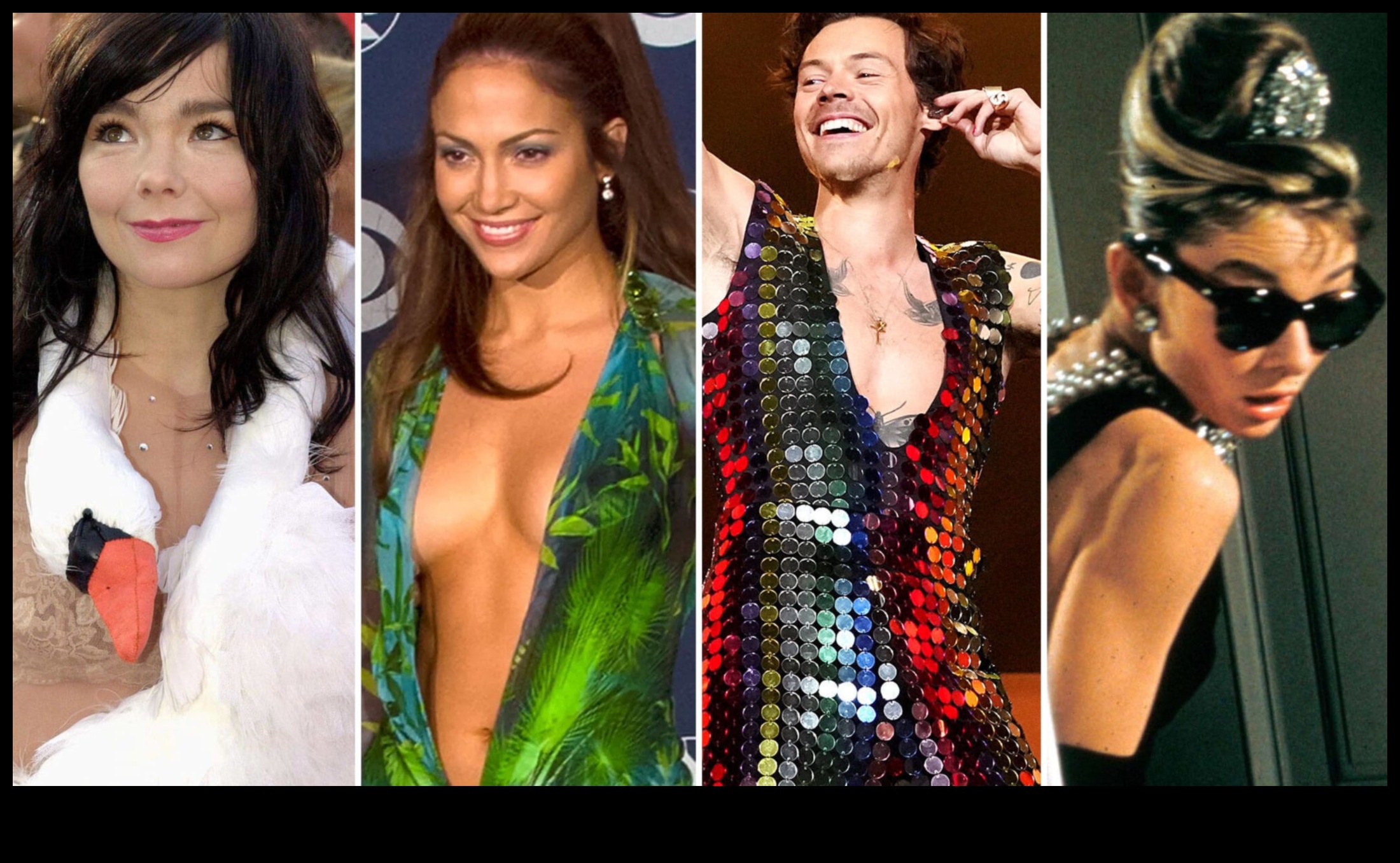 مجموعات مميزة من أزياء المشاهير التي صنعت التاريخ 2 الفرق المميزة: ملابس المشاهير التي تصنع التاريخ